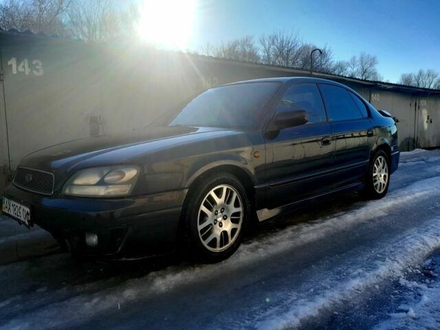 Черный Субару Легаси, объемом двигателя 2 л и пробегом 370 тыс. км за 2000 $, фото 1 на Automoto.ua