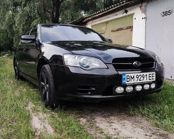 Черный Субару Легаси, объемом двигателя 2 л и пробегом 400 тыс. км за 5000 $, фото 1 на Automoto.ua