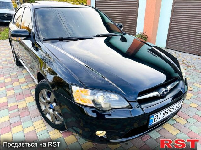 Чорний Субару Легасі, об'ємом двигуна 2.5 л та пробігом 220 тис. км за 4990 $, фото 1 на Automoto.ua