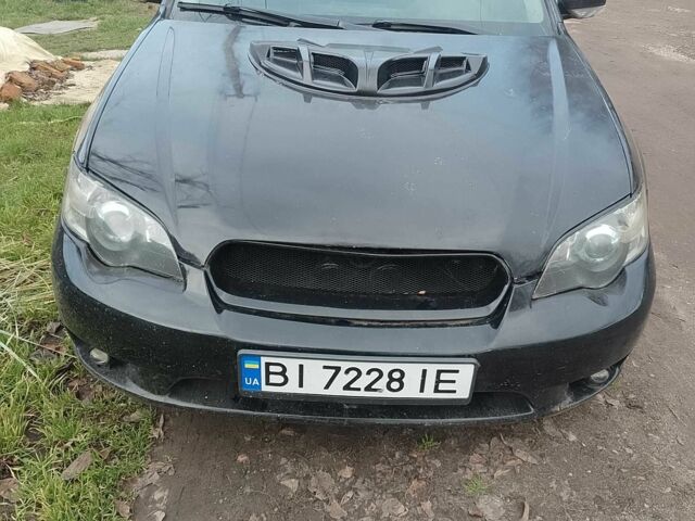 Чорний Субару Легасі, об'ємом двигуна 2 л та пробігом 358 тис. км за 3128 $, фото 1 на Automoto.ua