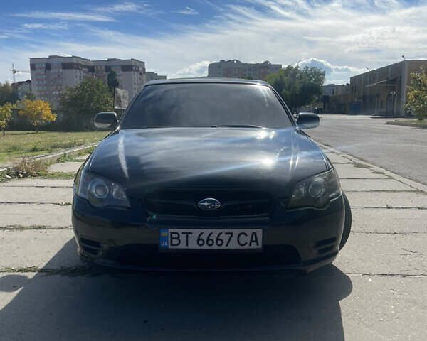 Черный Субару Легаси, объемом двигателя 2 л и пробегом 200 тыс. км за 4500 $, фото 1 на Automoto.ua