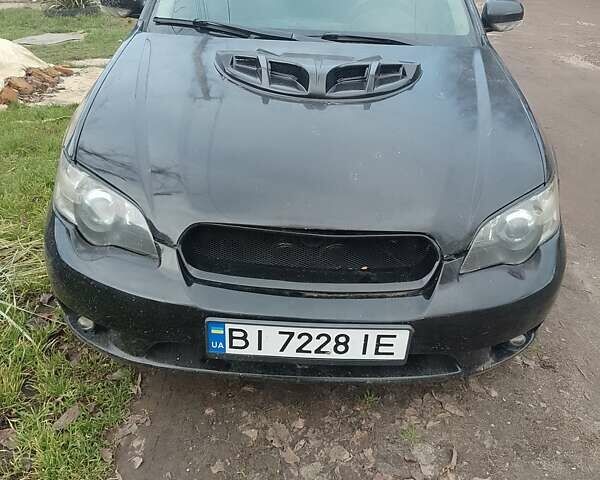 Чорний Субару Легасі, об'ємом двигуна 2 л та пробігом 358 тис. км за 3100 $, фото 1 на Automoto.ua