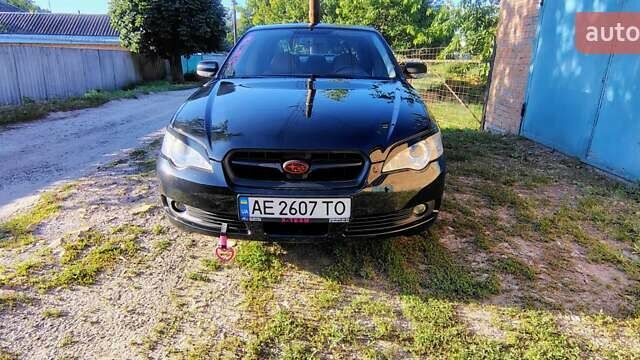 Черный Субару Легаси, объемом двигателя 3 л и пробегом 227 тыс. км за 7000 $, фото 1 на Automoto.ua