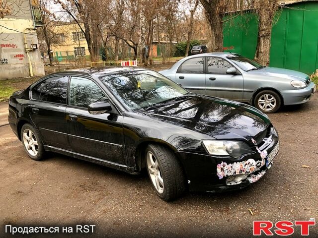 Черный Субару Легаси, объемом двигателя 2 л и пробегом 322 тыс. км за 3800 $, фото 1 на Automoto.ua