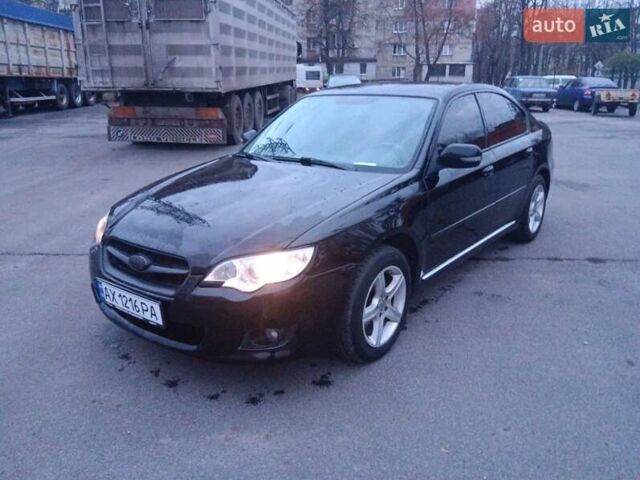 Черный Субару Легаси, объемом двигателя 2 л и пробегом 250 тыс. км за 4000 $, фото 1 на Automoto.ua
