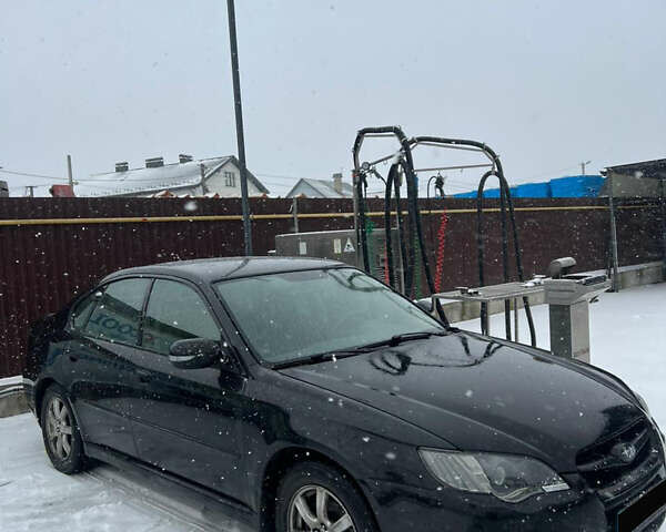 Черный Субару Легаси, объемом двигателя 2 л и пробегом 230 тыс. км за 4800 $, фото 1 на Automoto.ua