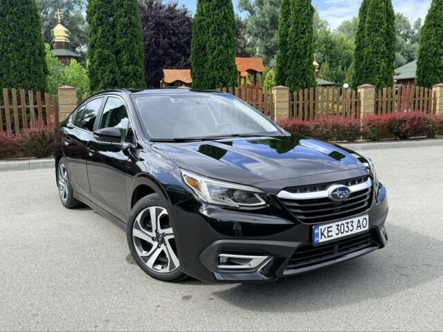Черный Субару Легаси, объемом двигателя 2.4 л и пробегом 150 тыс. км за 17000 $, фото 1 на Automoto.ua