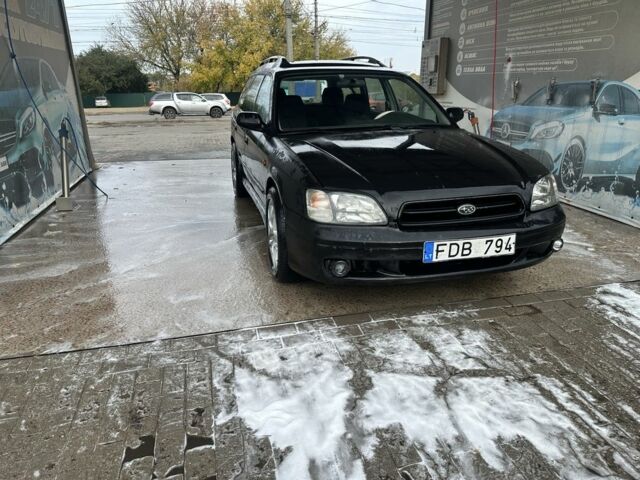Черный Субару Легаси, объемом двигателя 2.5 л и пробегом 186 тыс. км за 1302 $, фото 1 на Automoto.ua