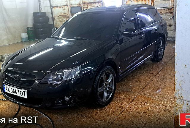 Чорний Субару Легасі, об'ємом двигуна 2 л та пробігом 27000 тис. км за 6700 $, фото 1 на Automoto.ua