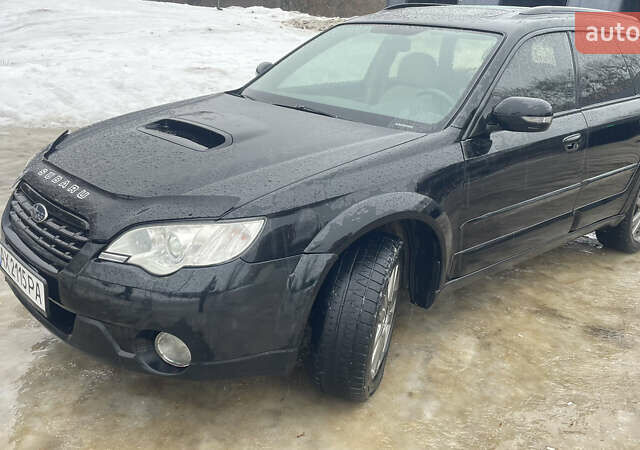 Черный Субару Легаси, объемом двигателя 2 л и пробегом 320 тыс. км за 6500 $, фото 1 на Automoto.ua