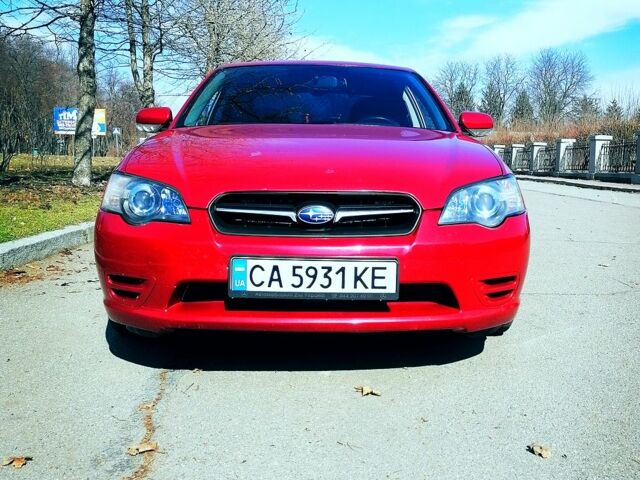 Червоний Субару Легасі, об'ємом двигуна 2 л та пробігом 210 тис. км за 6200 $, фото 1 на Automoto.ua