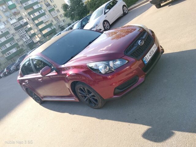 Червоний Субару Легасі, об'ємом двигуна 2.5 л та пробігом 156 тис. км за 7013 $, фото 1 на Automoto.ua