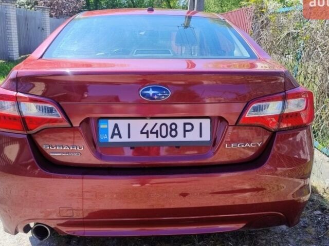 Червоний Субару Легасі, об'ємом двигуна 2.5 л та пробігом 417 тис. км за 8387 $, фото 1 на Automoto.ua