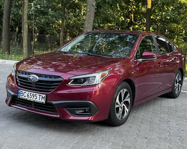 Красный Субару Легаси, объемом двигателя 2.5 л и пробегом 69 тыс. км за 15500 $, фото 1 на Automoto.ua