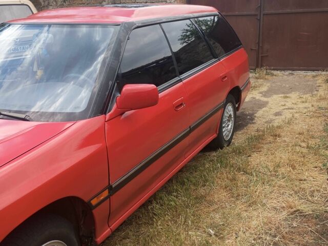 Червоний Субару Легасі, об'ємом двигуна 2.2 л та пробігом 500 тис. км за 1300 $, фото 1 на Automoto.ua