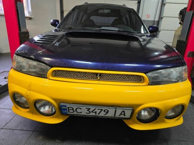 Жовтий Субару Легасі, об'ємом двигуна 2.5 л та пробігом 137 тис. км за 3300 $, фото 1 на Automoto.ua