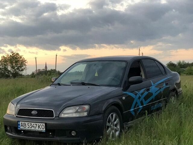 Серый Субару Легаси, объемом двигателя 2 л и пробегом 318 тыс. км за 2300 $, фото 1 на Automoto.ua