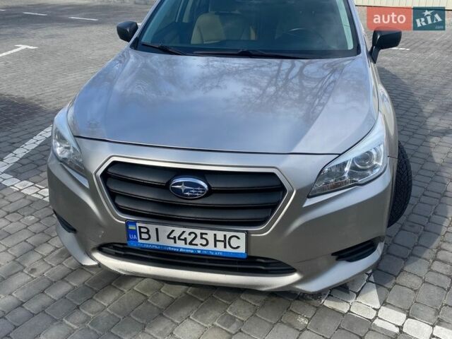 Серый Субару Легаси, объемом двигателя 2.5 л и пробегом 263 тыс. км за 7000 $, фото 1 на Automoto.ua