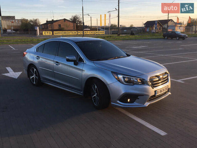 Серый Субару Легаси, объемом двигателя 2.5 л и пробегом 160 тыс. км за 14500 $, фото 1 на Automoto.ua