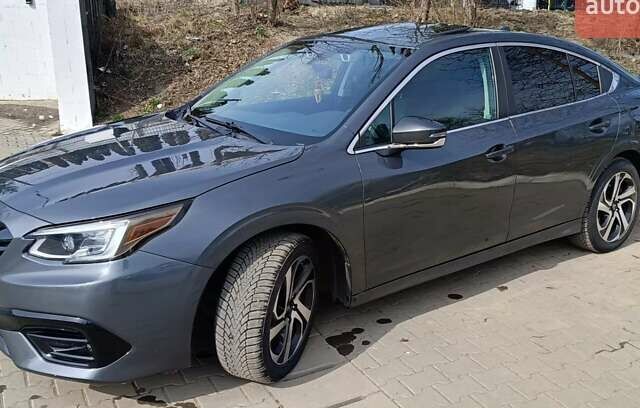 Серый Субару Легаси, объемом двигателя 2.5 л и пробегом 130 тыс. км за 14000 $, фото 1 на Automoto.ua