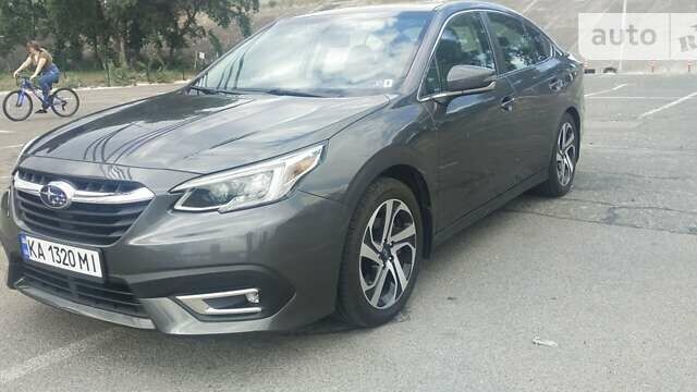 Серый Субару Легаси, объемом двигателя 2.4 л и пробегом 76 тыс. км за 20800 $, фото 1 на Automoto.ua