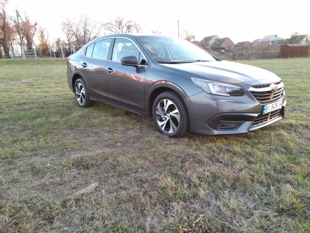 Серый Субару Легаси, объемом двигателя 2.5 л и пробегом 105 тыс. км за 17450 $, фото 1 на Automoto.ua