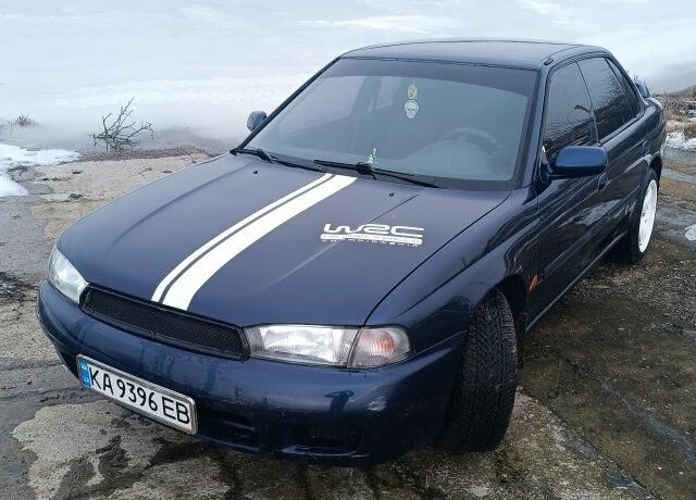 Синий Субару Легаси, объемом двигателя 2 л и пробегом 111 тыс. км за 2950 $, фото 1 на Automoto.ua