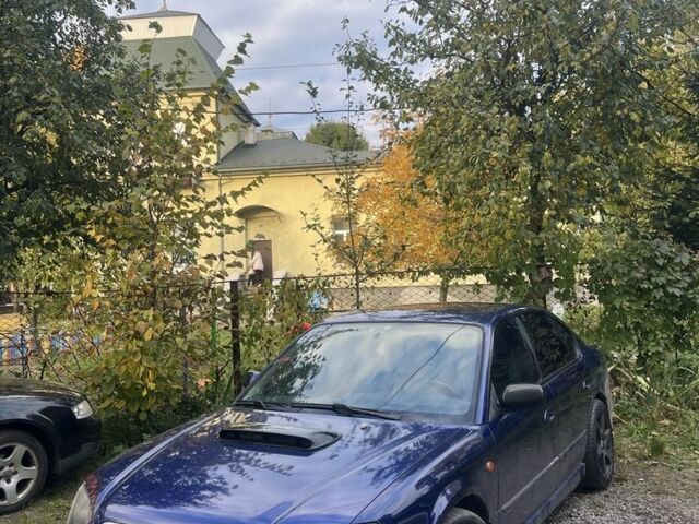 Синий Субару Легаси, объемом двигателя 2 л и пробегом 310 тыс. км за 3000 $, фото 1 на Automoto.ua