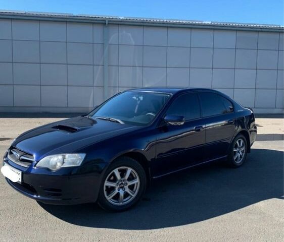 Синий Субару Легаси, объемом двигателя 2 л и пробегом 321 тыс. км за 5300 $, фото 1 на Automoto.ua