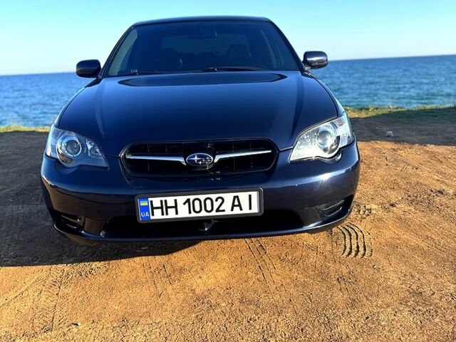 Синий Субару Легаси, объемом двигателя 2 л и пробегом 305 тыс. км за 6000 $, фото 1 на Automoto.ua