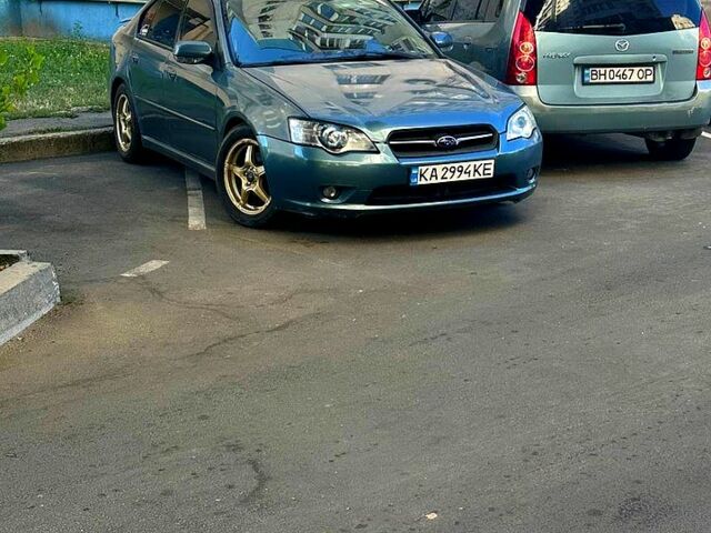 Синій Субару Легасі, об'ємом двигуна 2 л та пробігом 320 тис. км за 4200 $, фото 1 на Automoto.ua
