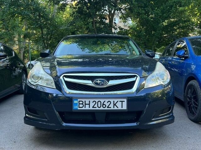 Синий Субару Легаси, объемом двигателя 2.46 л и пробегом 200 тыс. км за 8500 $, фото 1 на Automoto.ua