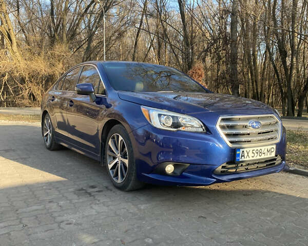 Синий Субару Легаси, объемом двигателя 2.5 л и пробегом 142 тыс. км за 11100 $, фото 1 на Automoto.ua