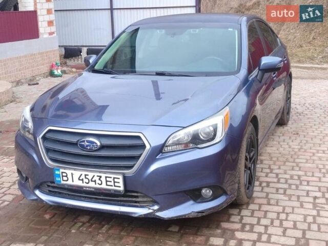 Синий Субару Легаси, объемом двигателя 2.5 л и пробегом 170 тыс. км за 11900 $, фото 1 на Automoto.ua
