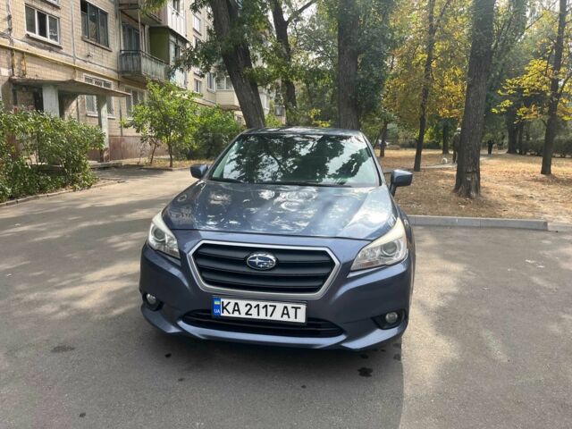 Синий Субару Легаси, объемом двигателя 2.5 л и пробегом 165 тыс. км за 9500 $, фото 1 на Automoto.ua