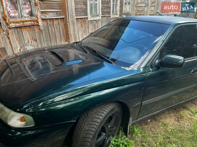 Зелений Субару Легасі, об'ємом двигуна 2.5 л та пробігом 350 тис. км за 2100 $, фото 1 на Automoto.ua