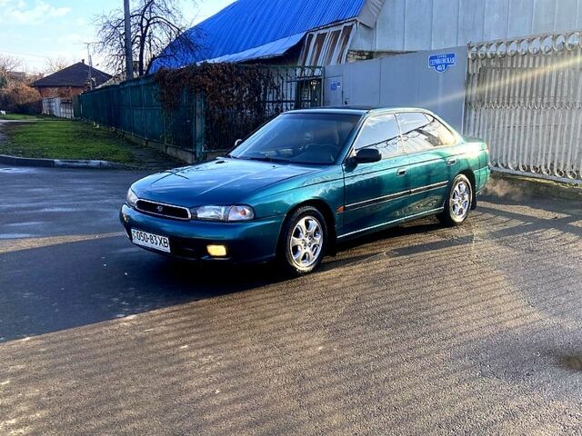 Зеленый Субару Легаси, объемом двигателя 2 л и пробегом 119 тыс. км за 2350 $, фото 1 на Automoto.ua