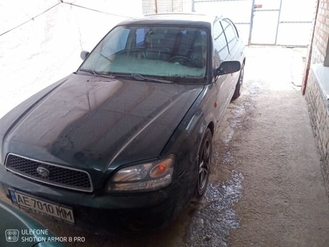 Зеленый Субару Легаси, объемом двигателя 2.5 л и пробегом 300 тыс. км за 2100 $, фото 1 на Automoto.ua