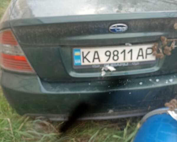 Зеленый Субару Легаси, объемом двигателя 2 л и пробегом 230 тыс. км за 2500 $, фото 1 на Automoto.ua