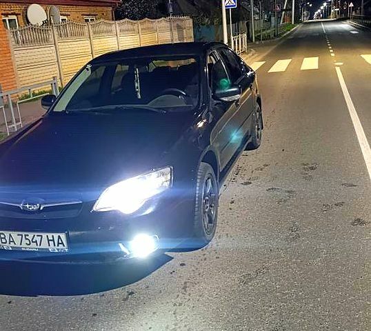 Зеленый Субару Легаси, объемом двигателя 2 л и пробегом 390 тыс. км за 4100 $, фото 1 на Automoto.ua