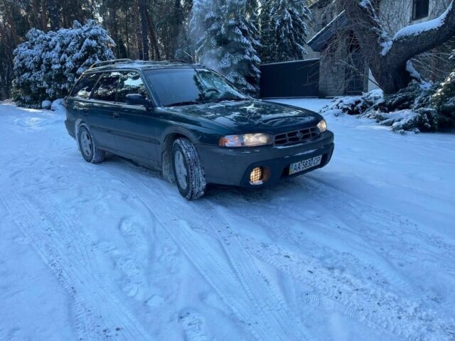 Зеленый Субару Легаси, объемом двигателя 2.5 л и пробегом 205 тыс. км за 4300 $, фото 1 на Automoto.ua