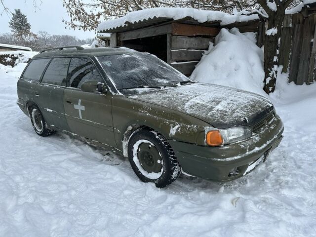 Зеленый Субару Легаси, объемом двигателя 2 л и пробегом 300 тыс. км за 850 $, фото 1 на Automoto.ua