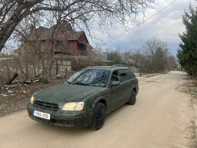 Зелений Субару Легасі, об'ємом двигуна 2 л та пробігом 300 тис. км за 1500 $, фото 1 на Automoto.ua