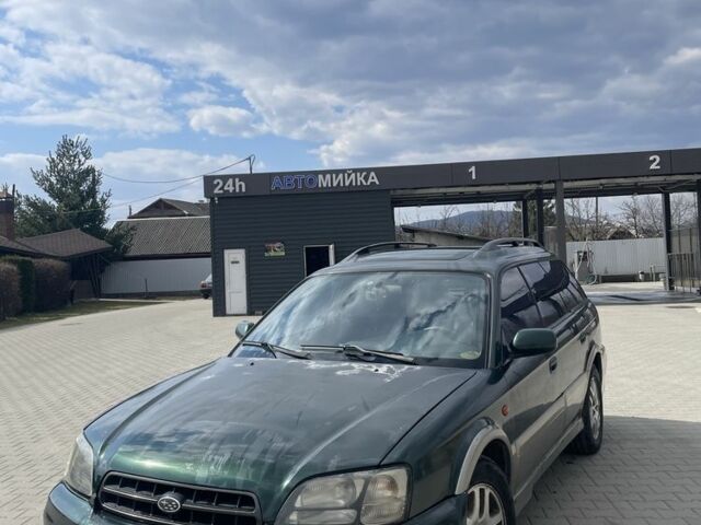 Зеленый Субару Легаси, объемом двигателя 2.5 л и пробегом 333 тыс. км за 2750 $, фото 1 на Automoto.ua