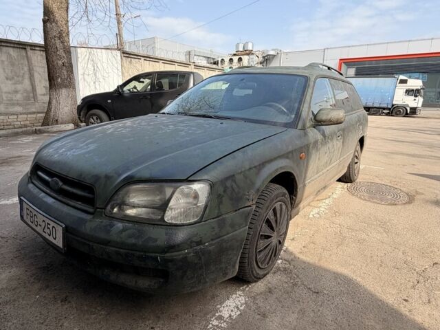 Зеленый Субару Легаси, объемом двигателя 2 л и пробегом 300 тыс. км за 1300 $, фото 1 на Automoto.ua