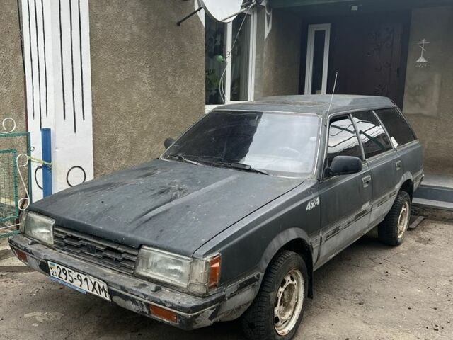 Зеленый Субару Леон, объемом двигателя 1.8 л и пробегом 400 тыс. км за 1000 $, фото 1 на Automoto.ua