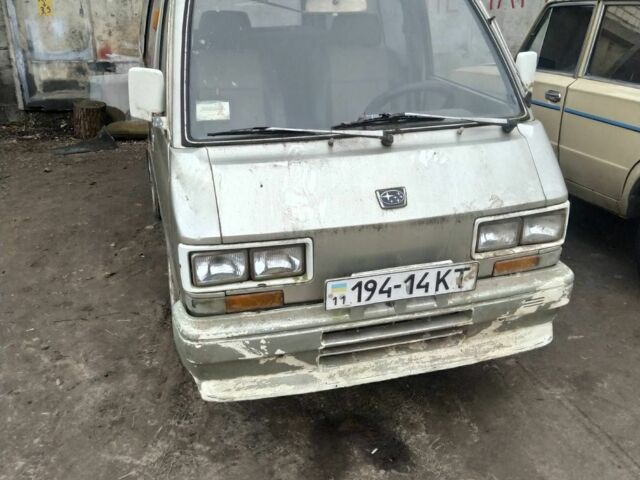 Сірий Субару Ліберо, об'ємом двигуна 1.2 л та пробігом 200 тис. км за 1550 $, фото 1 на Automoto.ua