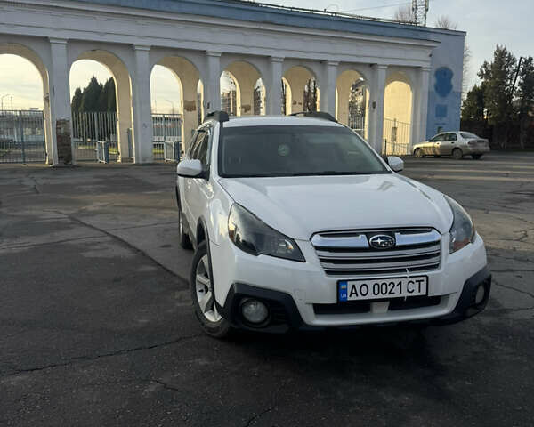 Білий Субару Аутбек, об'ємом двигуна 2.5 л та пробігом 289 тис. км за 11000 $, фото 1 на Automoto.ua