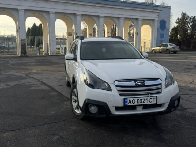 Білий Субару Аутбек, об'ємом двигуна 2.5 л та пробігом 289 тис. км за 12500 $, фото 1 на Automoto.ua