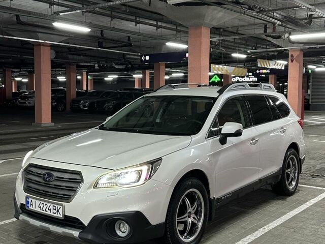 Білий Субару Аутбек, об'ємом двигуна 2.5 л та пробігом 197 тис. км за 17500 $, фото 1 на Automoto.ua